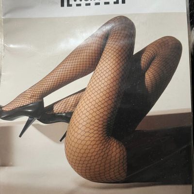 Wolford Sixty Six Fishnet Tights Black 11883 Size Small - NEW